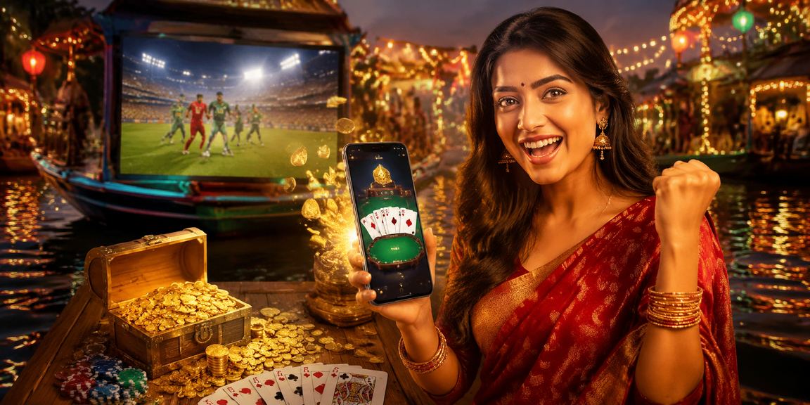 বরিশালের নাইট মার্কেটে রামি গেম খেলছেন একজন kg5 ব্যবহারকারী