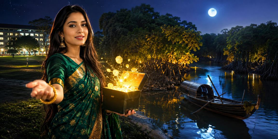 সুন্দরবন এলাকায় kg5 রিবেট বোনাস সুবিধা নিচ্ছেন একজন ব্যবহারকারী